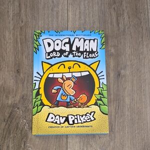 Dog Man: Lord of the Fleas by Dave Pilkey - Blue Cover